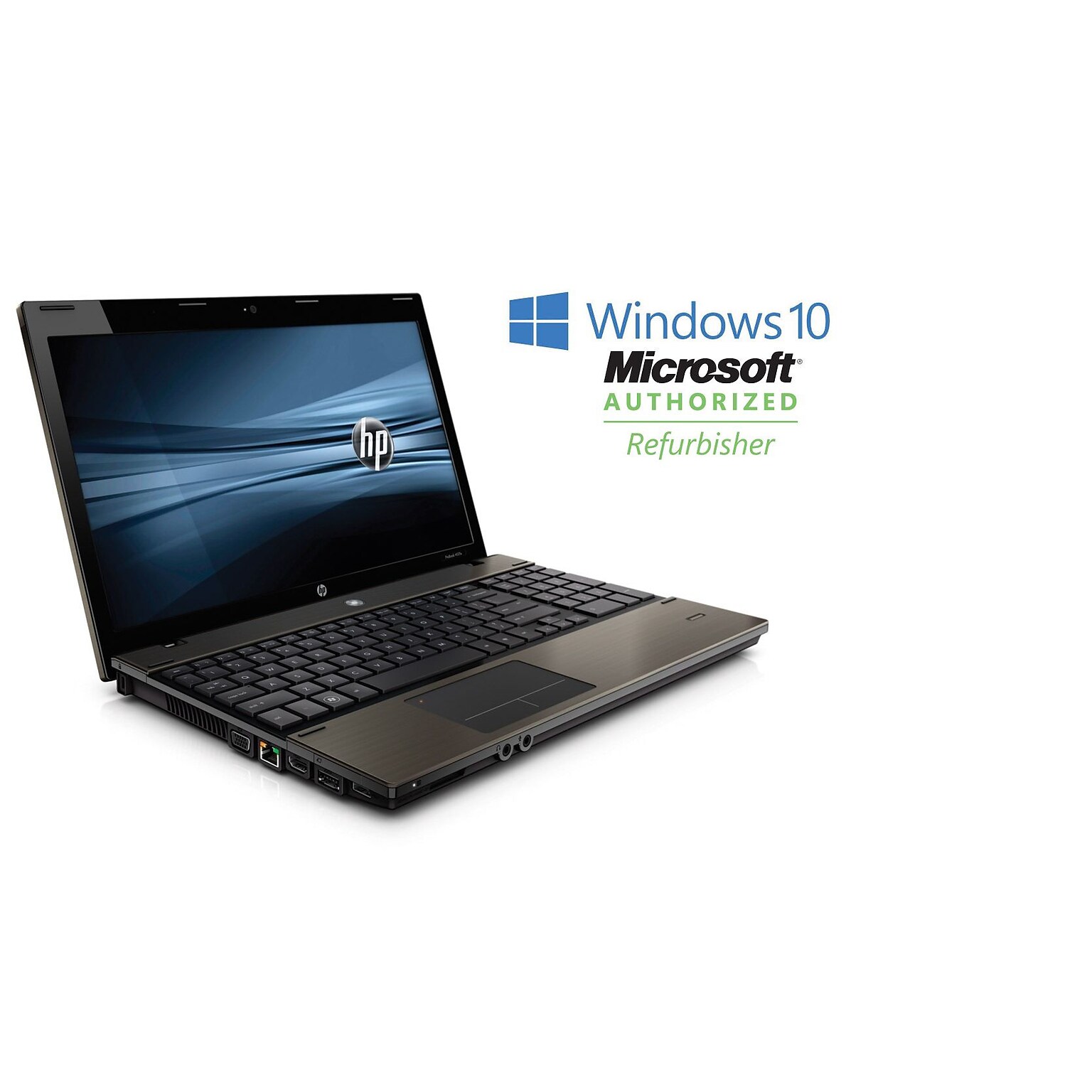 HP PROBOOK 4525S 15.6 Refurbished Laptop, AMD 2.2GHZ Processor, 4GB Memory, 250GB Hard Drive, Windows 10 PRO