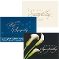 JAM Paper® Blank Sympathy Card Set, Sympathy Assortment, 25/pack (526AOA002WB)