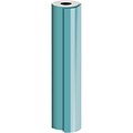 JAM Paper® Industrial Size Bulk Wrapping Paper Roll, Matte Robins Egg Blue, Full Ream (2082.5 Sq. Ft) (165J94730833)