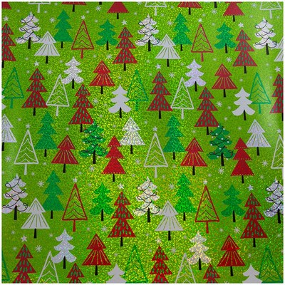 Kids Kraft Christmas Wrapping Paper Set - 5 Rolls, 125 Sq Ft