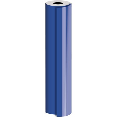 JAM Paper® Industrial Size Bulk Wrapping Paper Rolls, Royal Blue, Full Ream (1666 Sq. Ft.), Sold Individually (165J91624833)