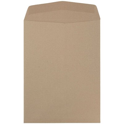 JAM Paper® 10 x 13 Open End Catalog Envelopes, Brown Kraft Paper Bag, 50/Pack (6315603i)