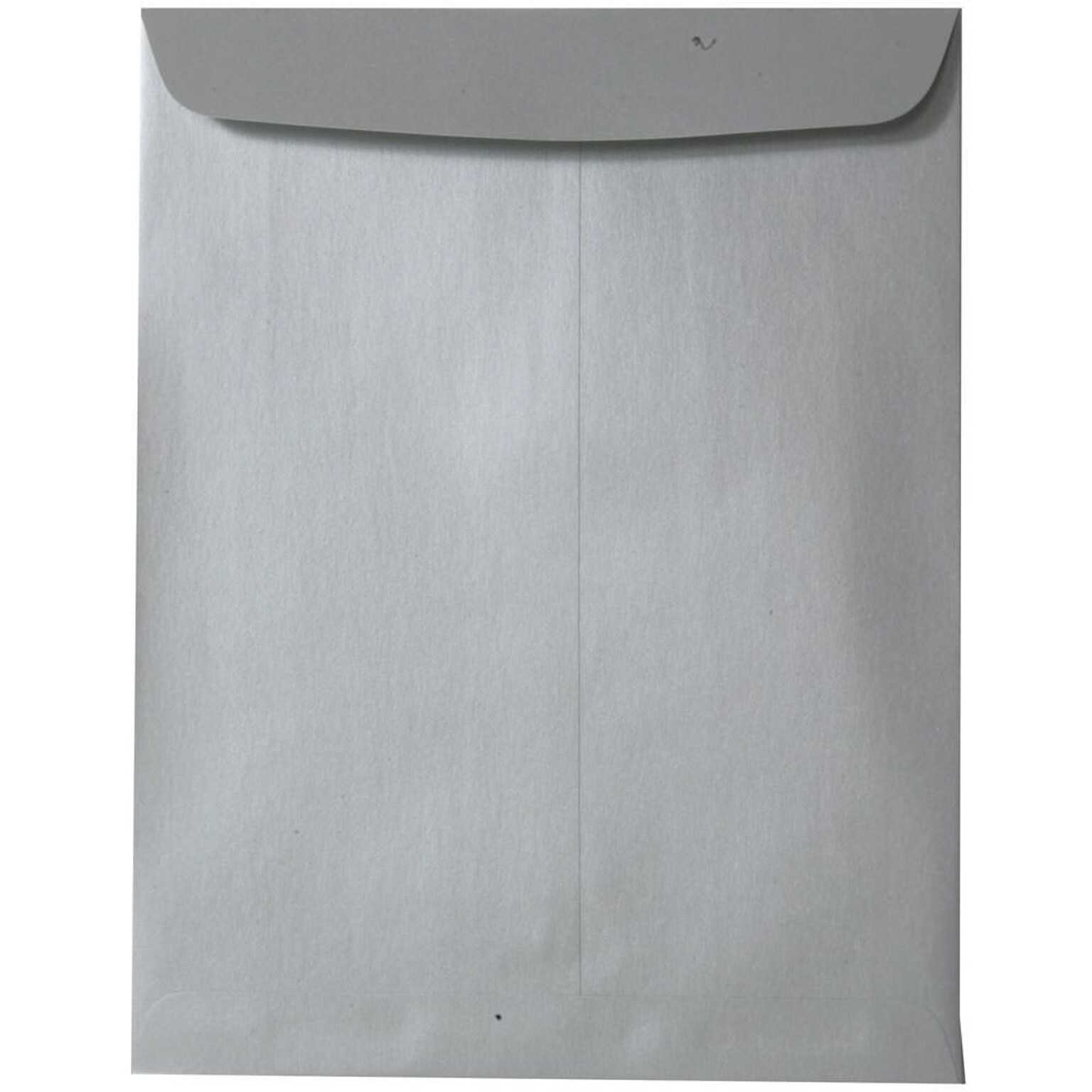 JAM Paper 10 x 13 Open End Catalog Metallic Envelopes, Stardream Silver, 25/Pack (v018324a)