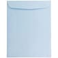 JAM Paper® 10 x 13 Open End Catalog Envelopes, Baby Blue, 25/Pack (1286188a)