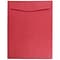 JAM Paper 10 x 13 Open End Catalog Colored Envelopes, Red Recycled, 25/Pack (v0128192a)