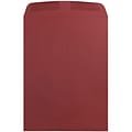 JAM Paper 10 x 13 Open End Catalog Envelopes, Dark Red, 50/Pack (31287541i)