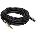 Pyle Pro 1/4 Male to XLR Female 30 Feet Professional Microphone Cable (PPMJL30)