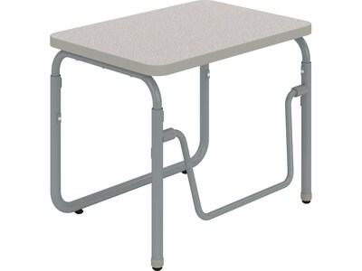 Safco AlphaBetter 28" Student Desk, Pebble Gray (1221GR)