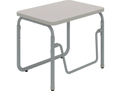 Safco AlphaBetter 28 Student Desk, Pebble Gray (1221GR)