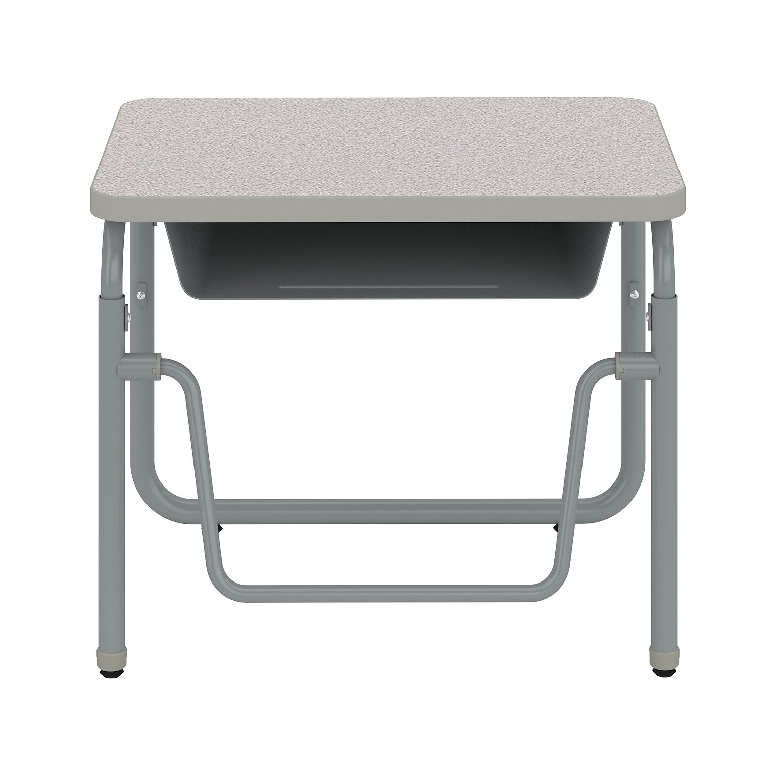 Safco AlphaBetter 28 Student Desk, Pebble Gray (1222GR)