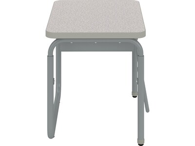 Safco AlphaBetter 28" Student Desk, Pebble Gray (1222GR)