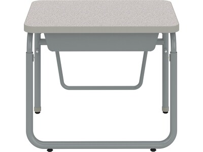 Safco AlphaBetter 28" Student Desk, Pebble Gray (1222GR)