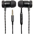 Billboard BB570 Stereo Earbuds with Microphone, Black