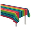 Amscan Serape Stripe Party Tablecover, Multicolor (570182)