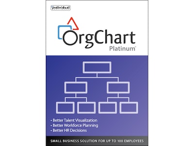 Individual OrgChart Platinum for 100 Employees, Windows, Download (ESD-OCPC)
