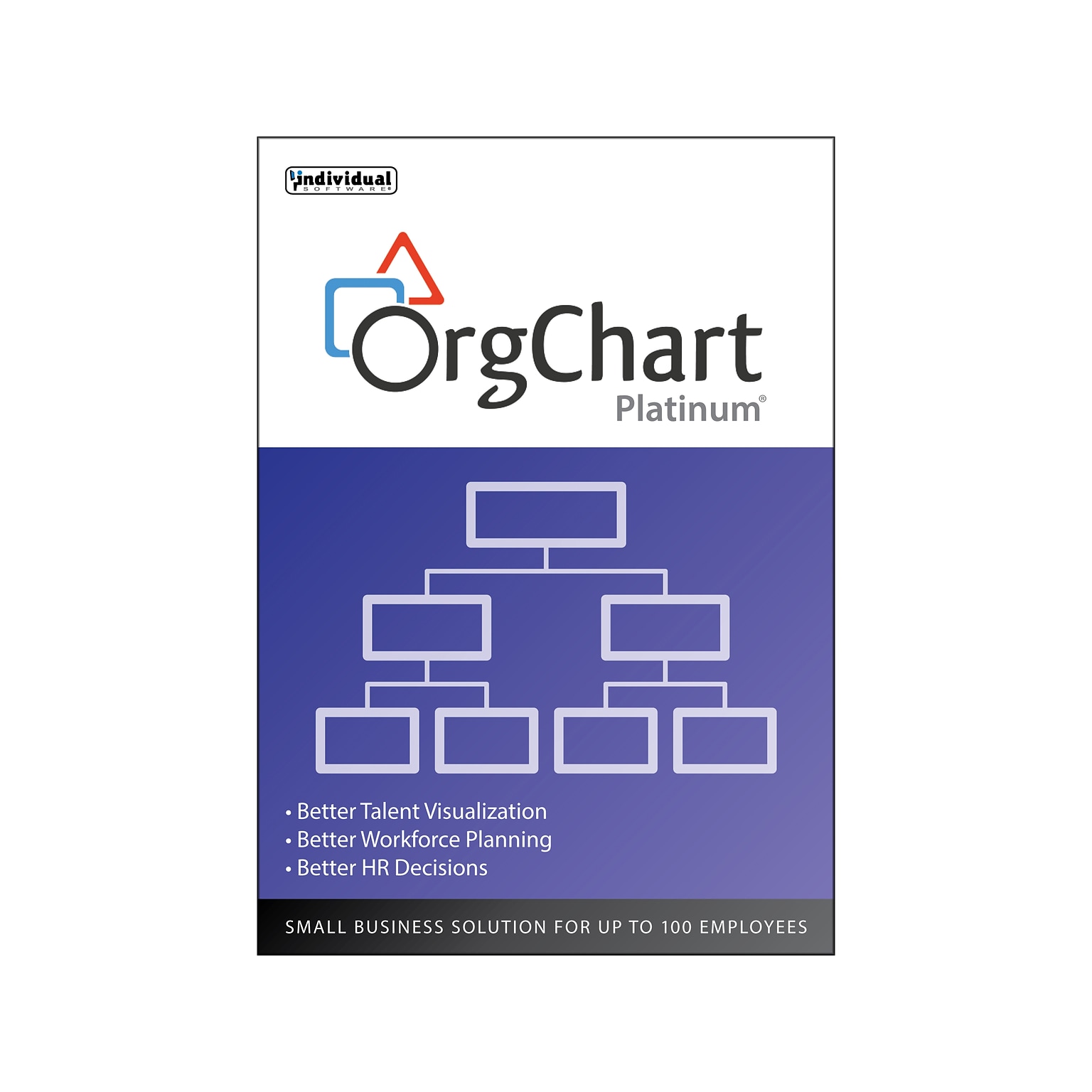 Individual OrgChart Platinum for 100 Employees, Windows, Download (ESD-OCPC)
