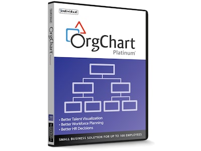 Individual OrgChart Platinum for 100 Employees, Windows, Download (ESD-OCPC)