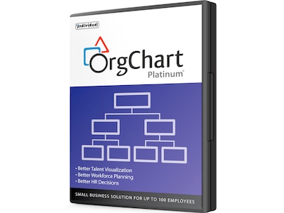 Individual OrgChart Platinum for 100 Employees, Windows, Download (ESD-OCPC)