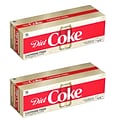 Coca-Cola Diet Coke Original Caffeine Free Soda, 12 Oz., 24/Carton (00049000029345)