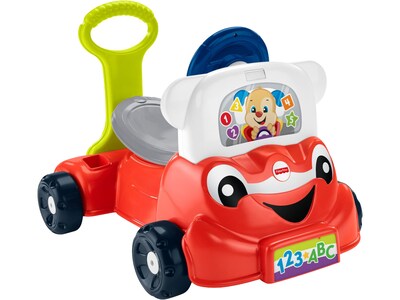 Fisher-Price Laugh and Learn 3-in-1 Smart Car, Multicolored (FNT03)