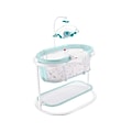 Fisher-Price Soothing Motions Bassinet, Blue/White (GKH52)