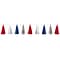 Amscan Patriotic Fourth of July Garland, Blue/Red/White 4/Pack (220434)