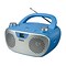Jensen CD-485-BL CD/Radio Player, Blue