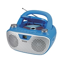 Jensen CD-485-BL CD/Radio Player, Blue