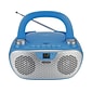 Jensen CD-485-BL CD/Radio Player, Blue