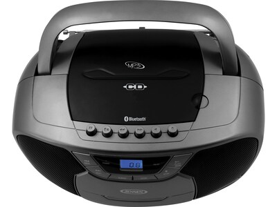 Jensen CD-590-GR Bluetooth MP3/CD/Radio Player, Graphite