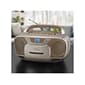 Jensen CD-590-C Bluetooth MP3/CD/Radio Player, Champagne