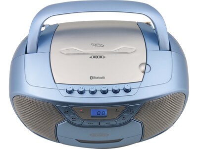 Jensen CD-590-BL Bluetooth MP3/CD/Radio Player, Blue