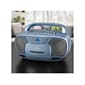 Jensen CD-590-BL Bluetooth MP3/CD/Radio Player, Blue