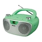 Jensen CD-485-GR CD/Radio Player, Green