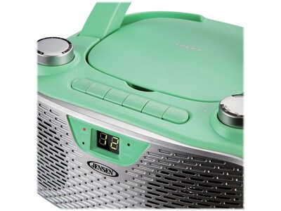 Jensen CD-485-GR CD/Radio Player, Green