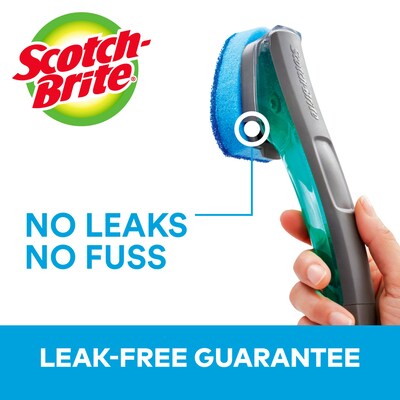 Scotch-Brite™ Advanced Soap Control Non-Scratch Dishwand, Blue, 1/Pack (451U-4)