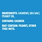 Planters Salted Cashews, 1.5 oz., 18 Bags/Pack (209-00626)