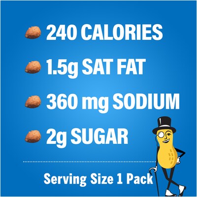 Planters® Smoked Almonds, 1.5 oz. Bags, 18/Box (07237)