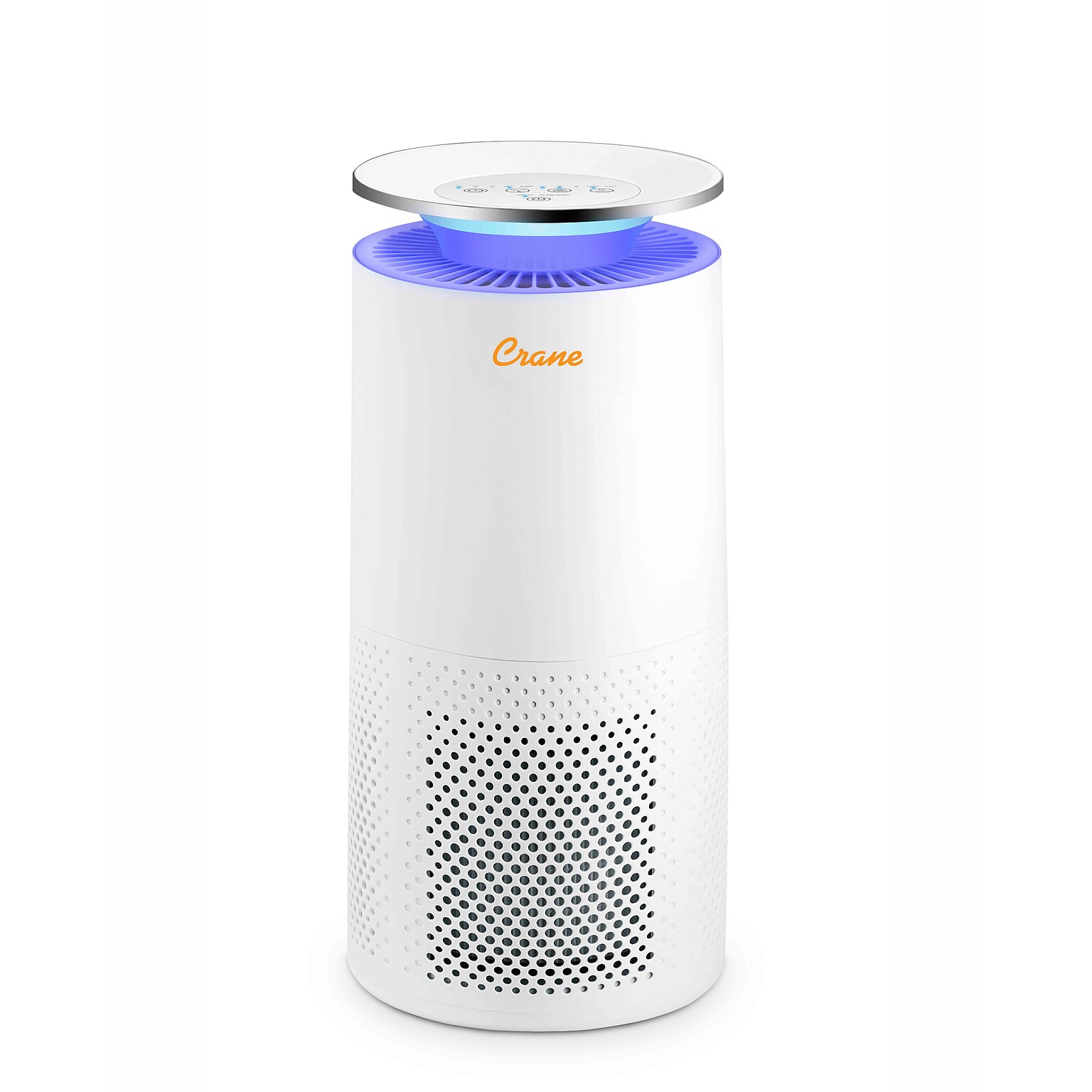 Crane True HEPA Tower Air Purifier, White (EE-5069)