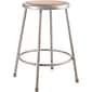 NPS 6200 Series 24" Heavy Duty Steel Stool, Gray -2 Pack (6224/2)