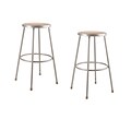 NPS 6200 Series 30 Heavy Duty Steel Stool, Gray - 2 Pack (6230/2)