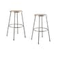 NPS 6200 Series 30" Heavy Duty Steel Stool, Gray - 2 Pack (6230/2)