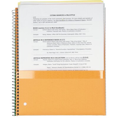 Five Star Wirebound Notebook, 1-Subject Notebook, 8.5" x 11", College Ruled, 100 Sheets, Red (72053)