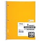 Mead 1-Subject Notebooks, 8" x 11", College Ruled, 100 Sheets, Each (6622)