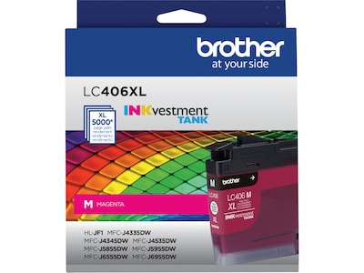 Brother LC406XL Magenta High Yield Ink Cartridge