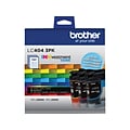 Brother LC4043PKS Cyan/Magenta/Yellow Standard Yield Ink Cartridges,   3/Pack