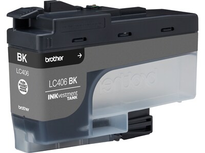 Brother LC406 Black Standard Yield Ink Cartridge  (LC406BKS)