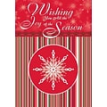 Wishing You All The Joy Of The Season Holiday Greeting Cards, With A7 Envelopes, 7 x 5, 25 Cards p