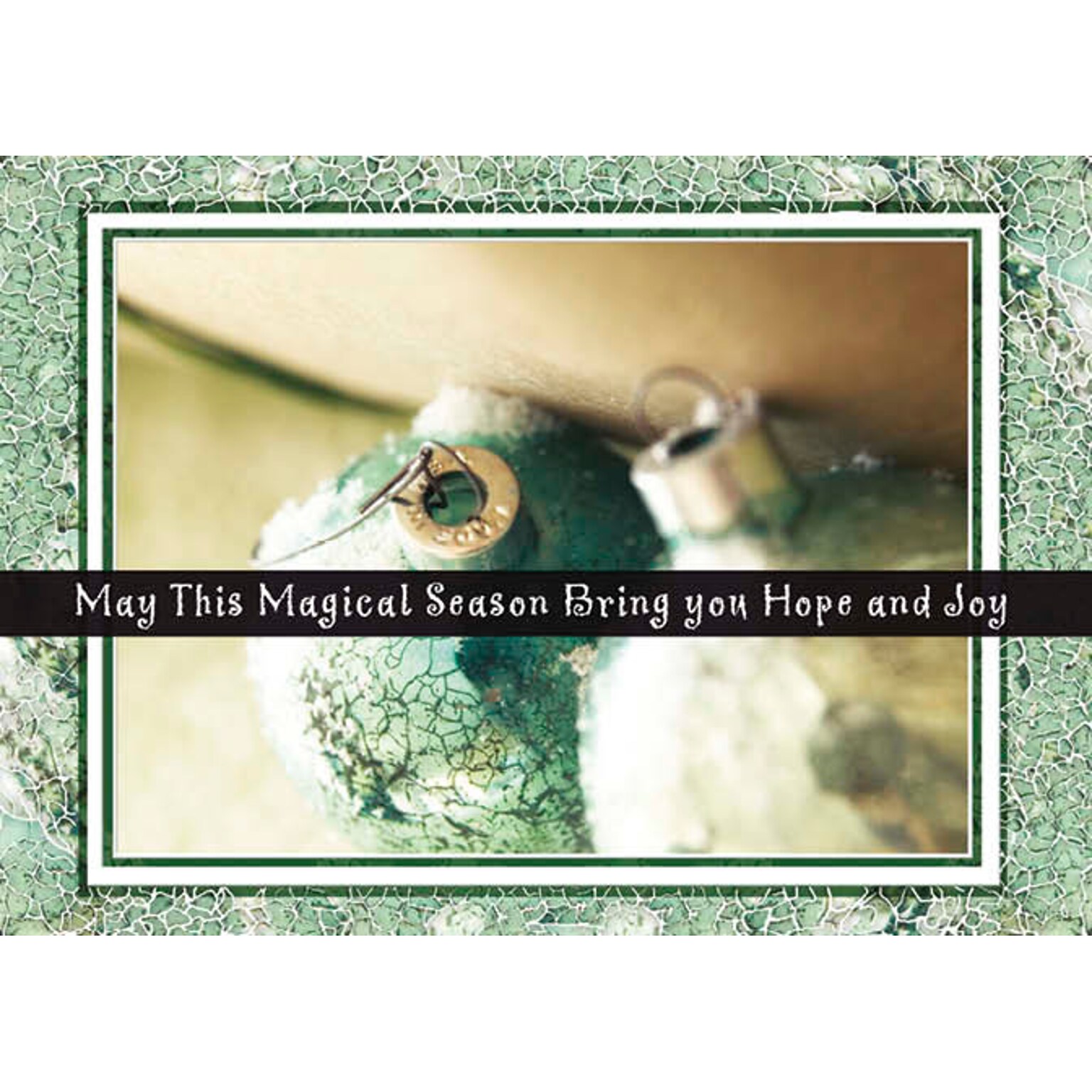 May This Magical Season Bring You Hope And Joy Holiday Greeting Cards, With A7 Envelopes, 7 x 5, 25 Cards per Set