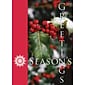 Seasons Greetings Leaves & Berries Holiday Greeting Cards, With A7 Envelopes, 7" x 5", 25 Cards per Set